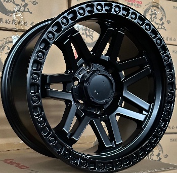 Basecamp X053 Matte Black alloy wheel