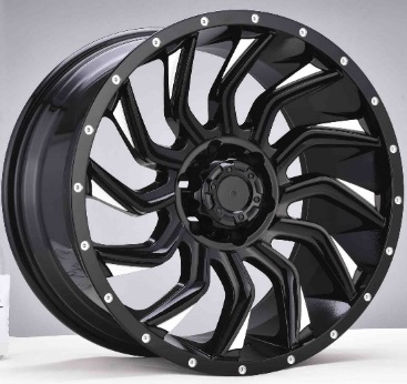 Boulder X192 Gloss Black alloy wheel