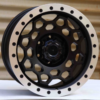 Boulder X240 Black Machined Face alloy wheel