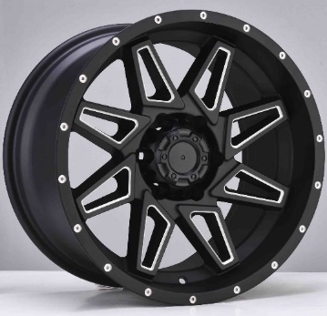 Drako X212 Matte Black alloy wheel