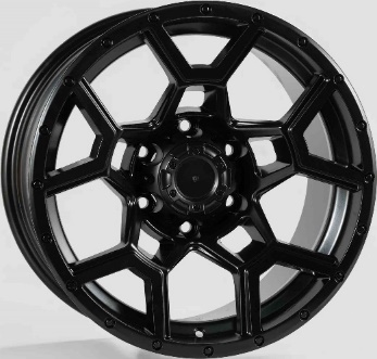 Grizzly X107 Matte Black alloy wheel