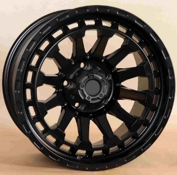 Outpost X464 Matte Black alloy wheel