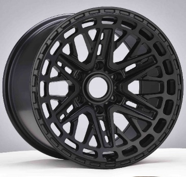 Ridge X206 Matte Black alloy wheel