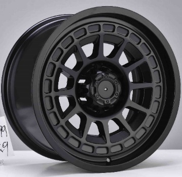 Summit X199 Matte Black alloy wheel
