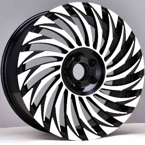 Rampage R493 Black Machined Face alloy wheel