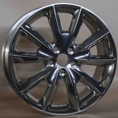 Aero S055 Silver alloy wheel