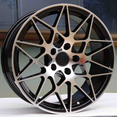 Ardent S033 Black Machined Face alloy wheel