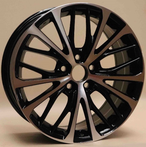 Cirrus S522 Black Machined Face alloy wheel