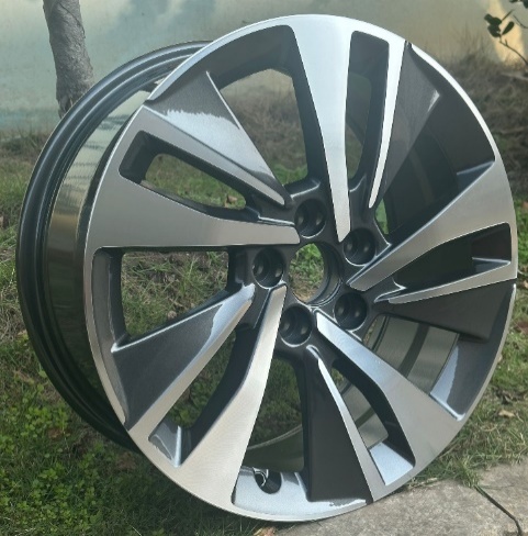 Cirrus S866 Gunmetal Machined Face alloy wheel