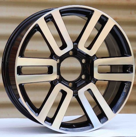 Cosmo S028 Black Machined Face alloy wheel