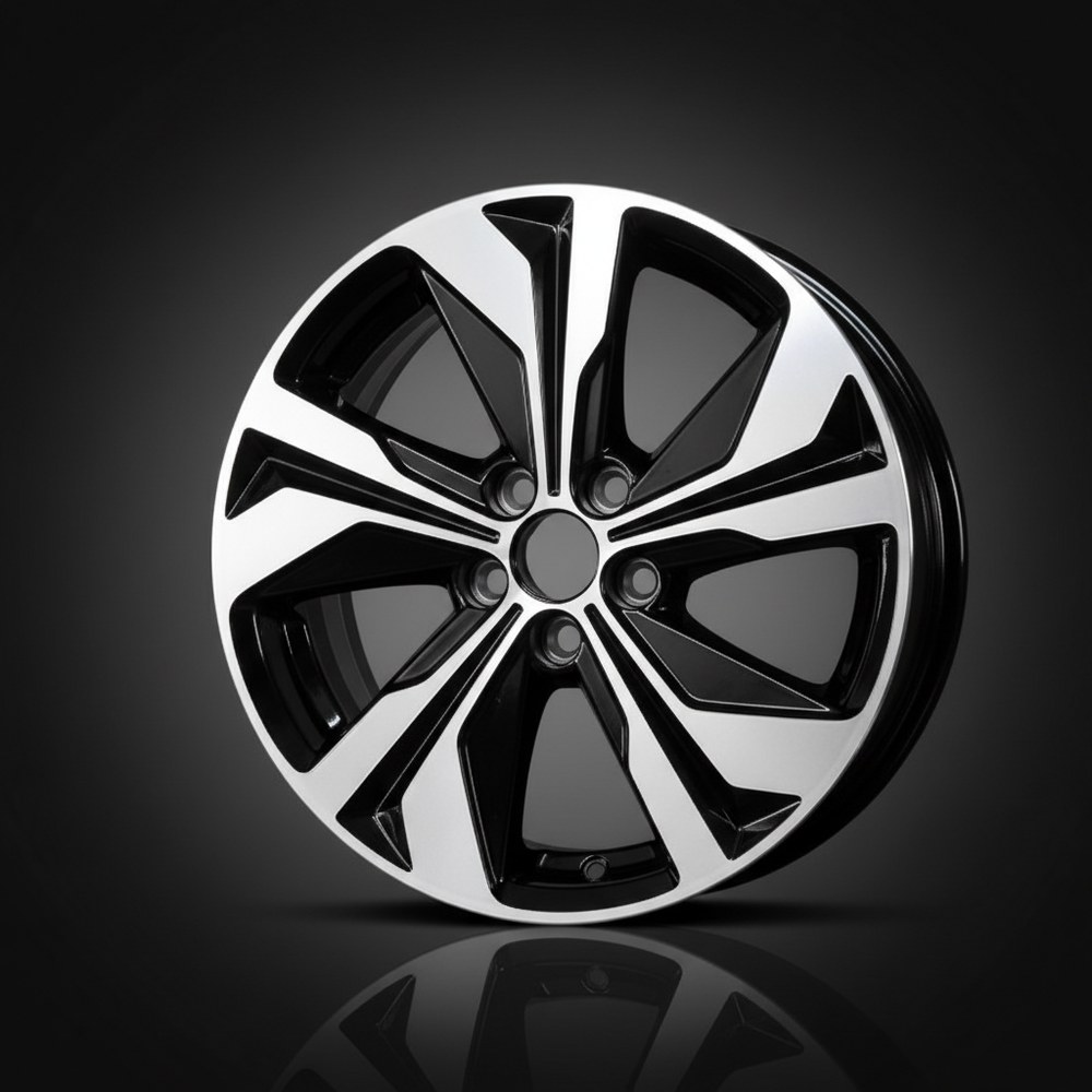 Cosmo S206 Black Machined Face alloy wheel