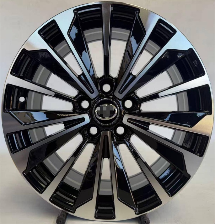 Cosmo S374 Black Machined Face alloy wheel