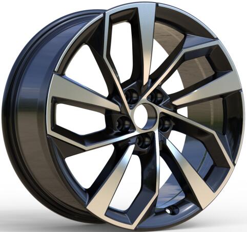 Cosmo S507 Gunmetal Machined Face alloy wheel