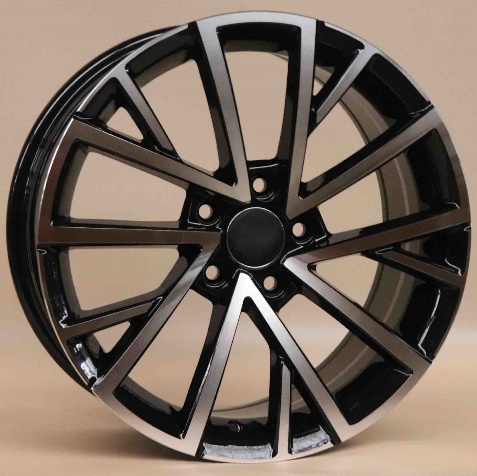 Cosmo S898 Black Machined Face alloy wheel