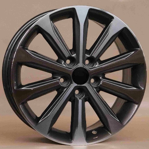Crest S861 Gunmetal Machined Face alloy wheel