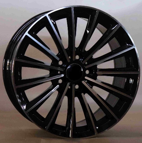 Helix S034 Black Machined Face alloy wheel