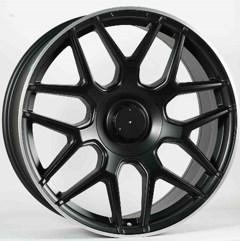 Helix S092 Black Machined Face alloy wheel