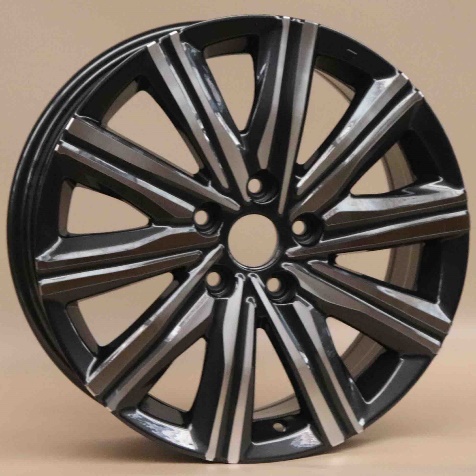 Helix S831 Gunmetal Machined Face alloy wheel