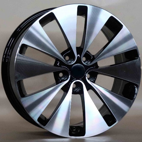 Lumen S904 Black Machined Face alloy wheel