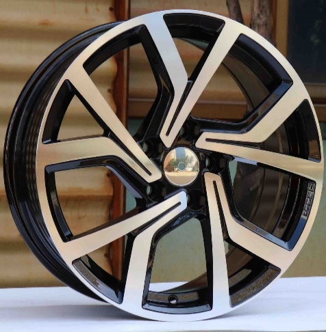 Lumina S157 Black Machined Face alloy wheel