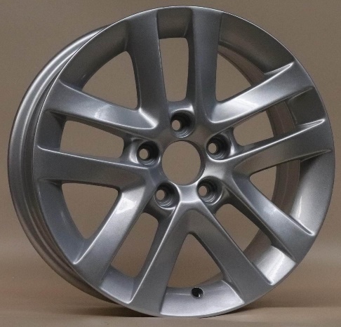 Lyra S866 Silver alloy wheel