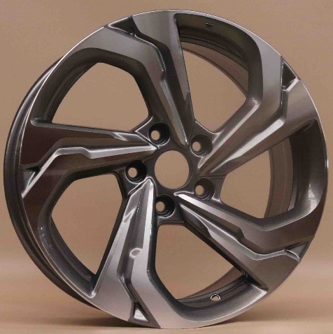 Lyra S909 Gunmetal Machined Face alloy wheel