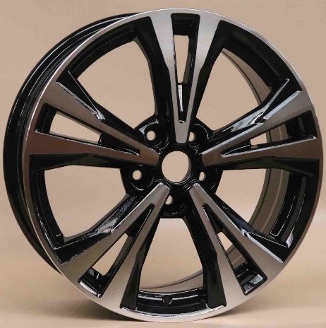 Lyra S932 Gunmetal Machined Face alloy wheel