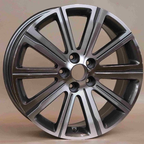 Mirage S832 Gunmetal Machined Face alloy wheel