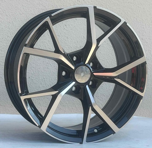 Orbit S256 Black Machined Face alloy wheel