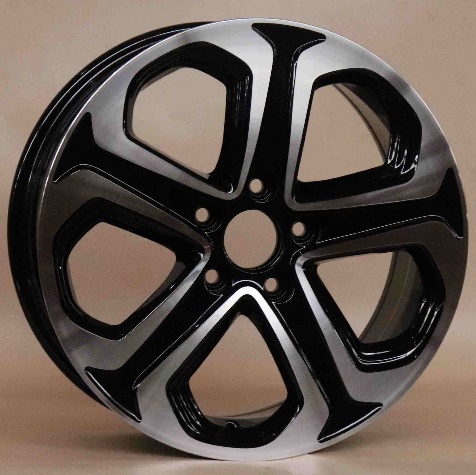 Orbit S837 Black Machined Face alloy wheel