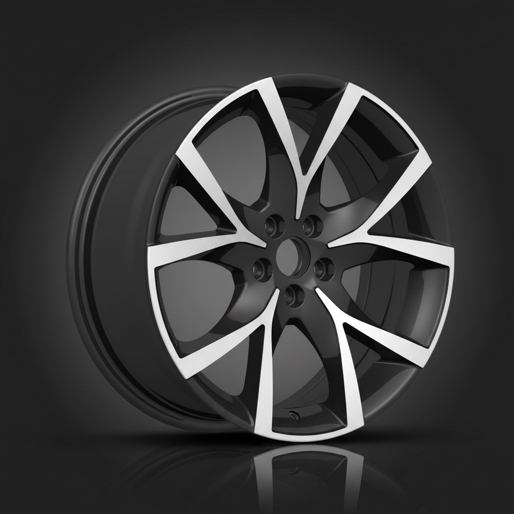 Pulse S841 Black Machined Face alloy wheel