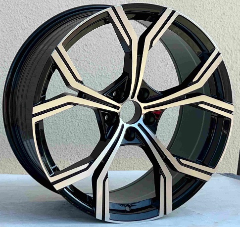 Quartz S201 Black Machined Face alloy wheel