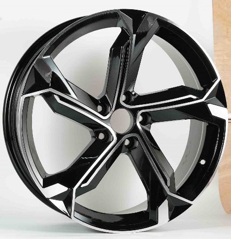 Sable S150 Black Machined Face alloy wheel