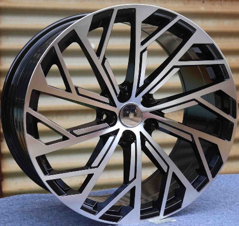 Sable S169 Black Machined Face alloy wheel