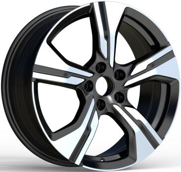 Sable S330 Black Machined Face alloy wheel