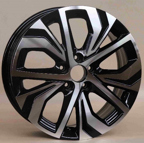 Sable S915 Black Machined Face alloy wheel