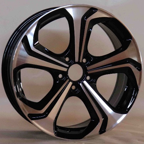 Slate S934 Black Machined Face alloy wheel
