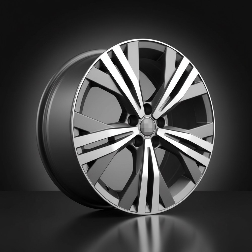 Strata S752 Gunmetal Machined Face alloy wheel